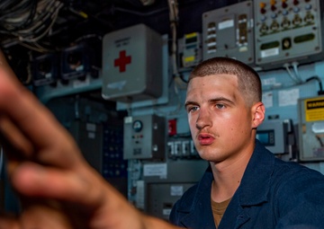 USS Bainbridge Deployment
