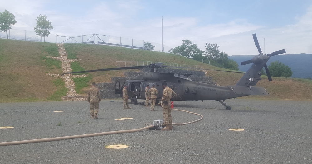 Wethawk refueling operation