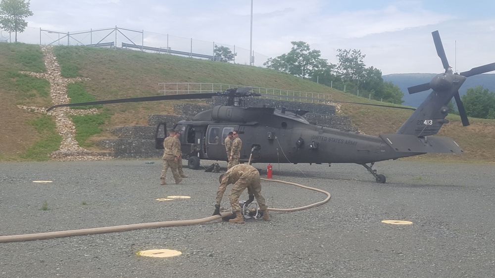 Wethawk refueling operation