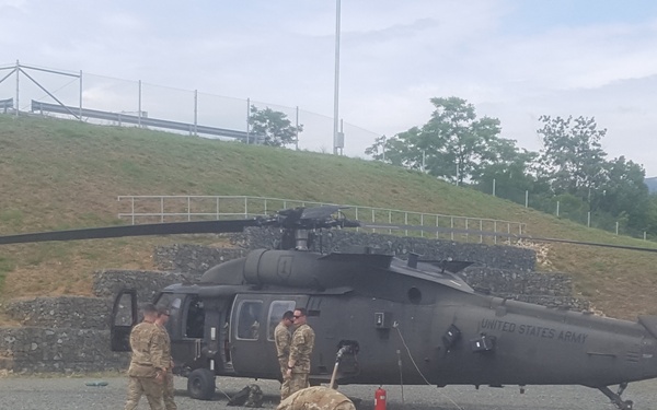 Wethawk refueling operation