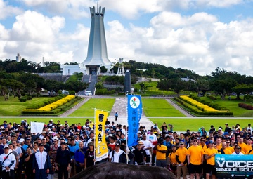 JSDF and U.S. service members prepare for Okinawa Memorial Day