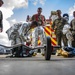 U.S. Marine Corps firefighters train in CFB Cold Lake, Canada