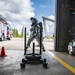 U.S. Marine Corps firefighters train in CFB Cold Lake, Canada