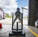 U.S. Marine Corps firefighters train in CFB Cold Lake, Canada