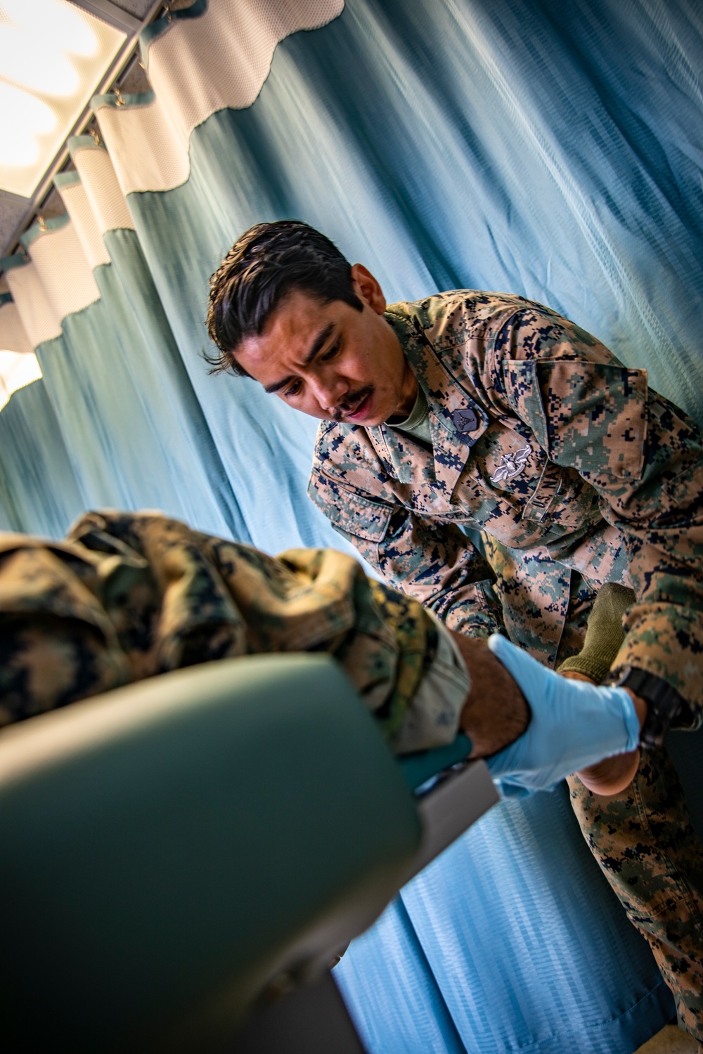4th MAW Navy Corpsmen provide medical services in CFB Cold Lake, Canada