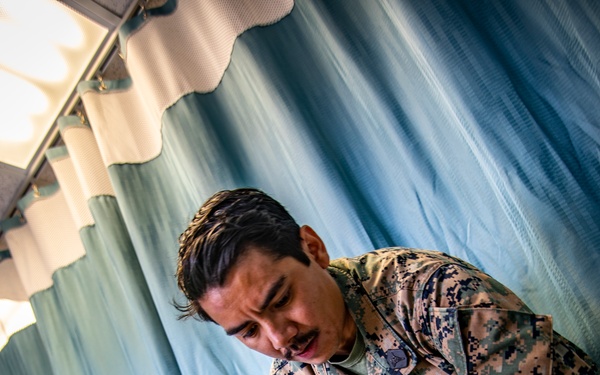 4th MAW Navy Corpsmen provide medical services in CFB Cold Lake, Canada