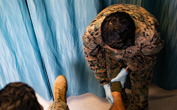 4th MAW Navy Corpsmen provide medical services in CFB Cold Lake, Canada