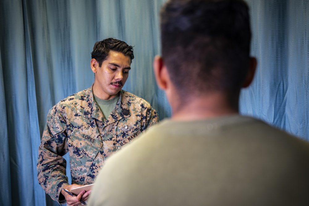 4th MAW Navy Corpsmen provide medical services in CFB Cold Lake, Canada