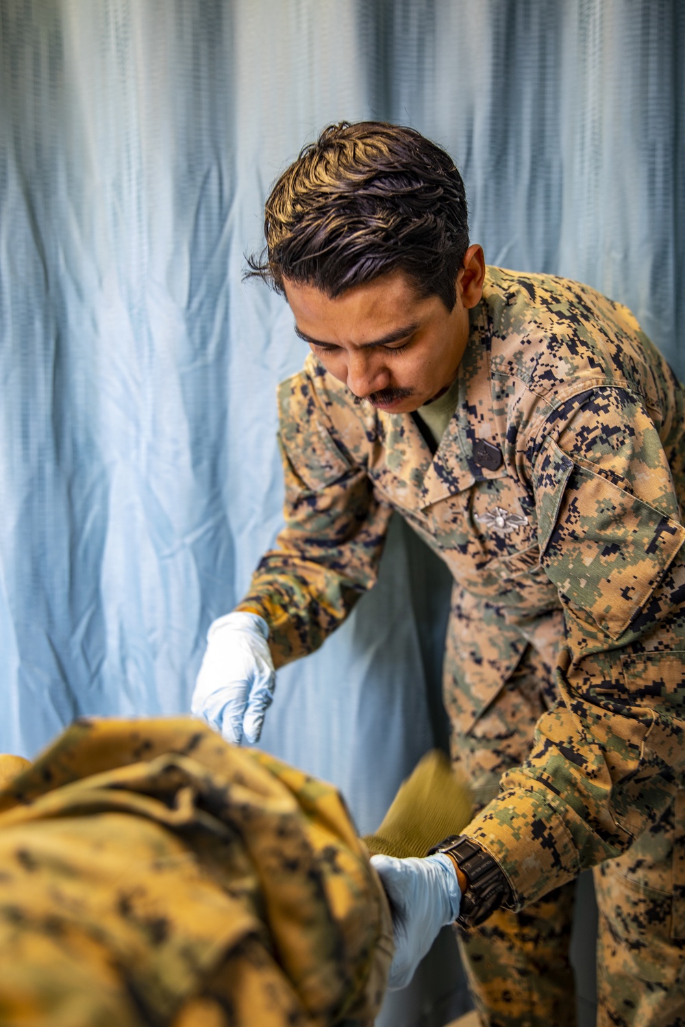 4th MAW Navy Corpsmen provide medical services in CFB Cold Lake, Canada