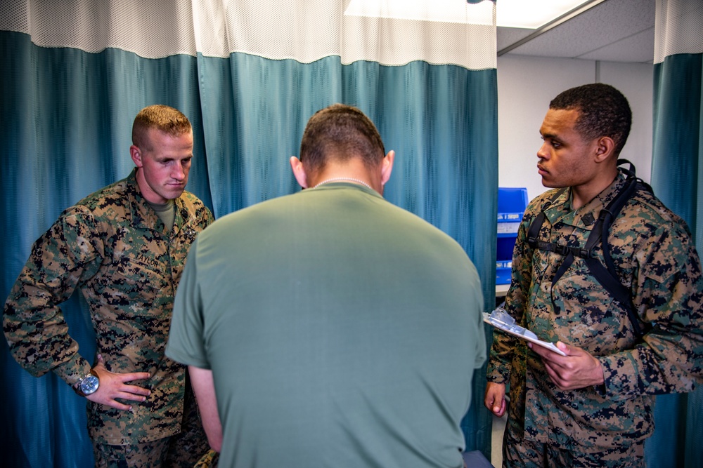 4th MAW Navy Corpsmen provide medical services in CFB Cold Lake, Canada