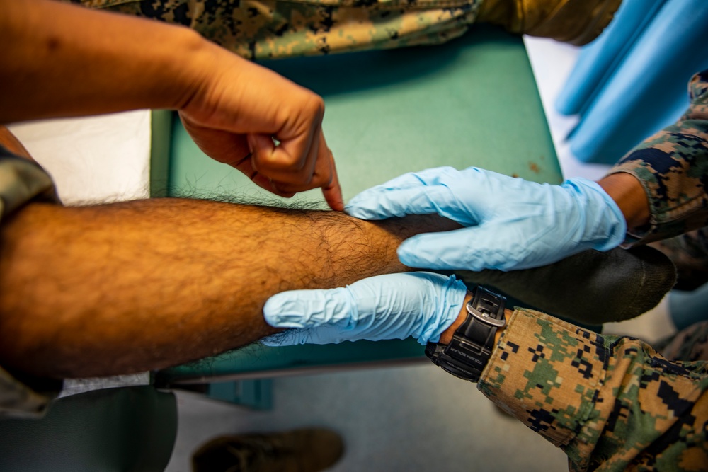 4th MAW Navy Corpsmen provide medical services in CFB Cold Lake, Canada
