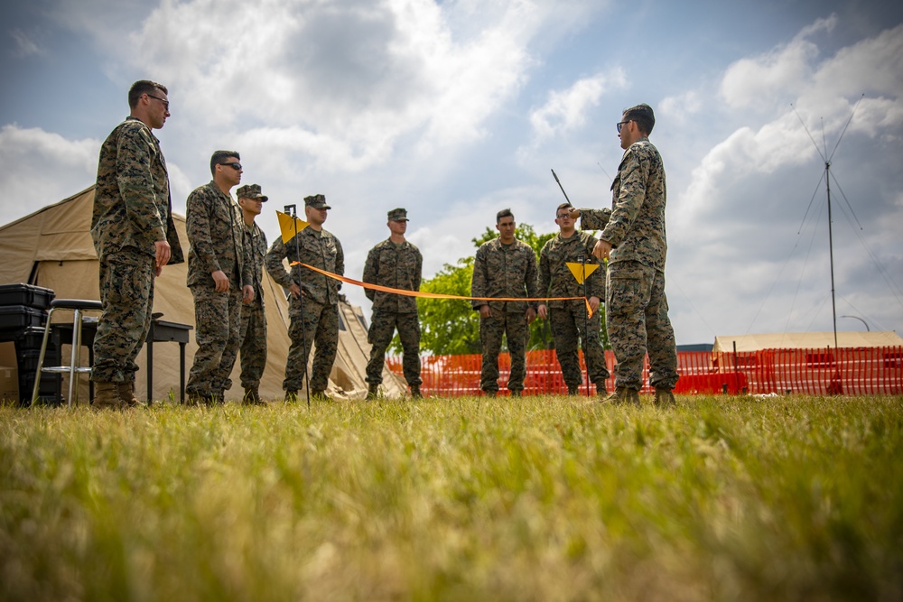 U.S. Marine Corps conduct CBRN training in Canada