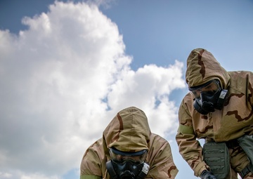 U.S. Marine Corps conduct CBRN training in Canada