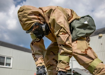 U.S. Marine Corps conduct CBRN training in Canada