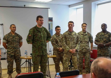 U.S. Marines and Soldiers visit Lithuanian Riflemen’s Union