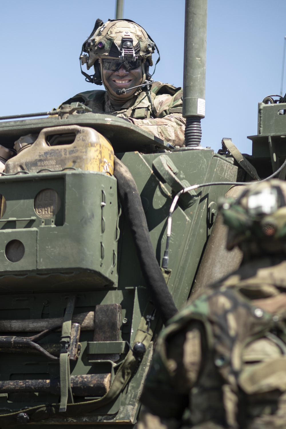 Strykers show off in Sibiu