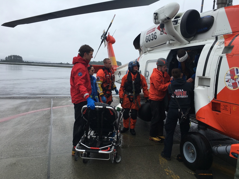 Coast Guard assists multiple agencies with mountain rescue, Sitka, Alaska