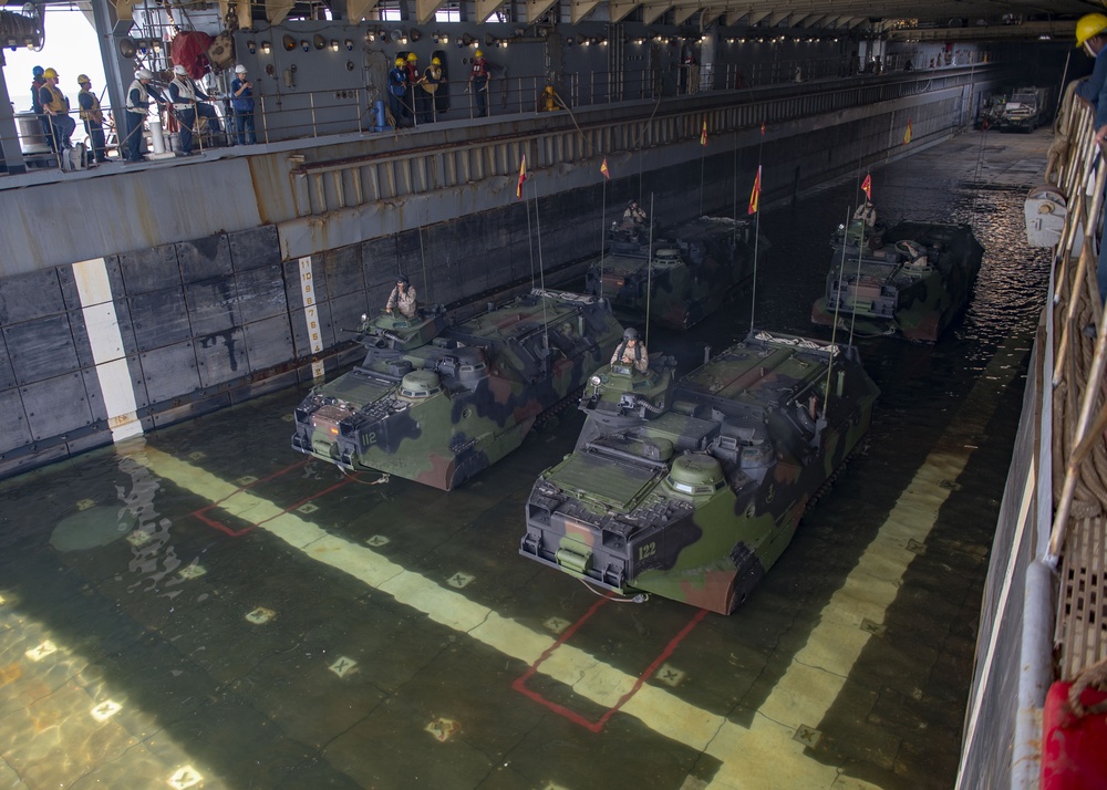 Amphibious assault vehicles