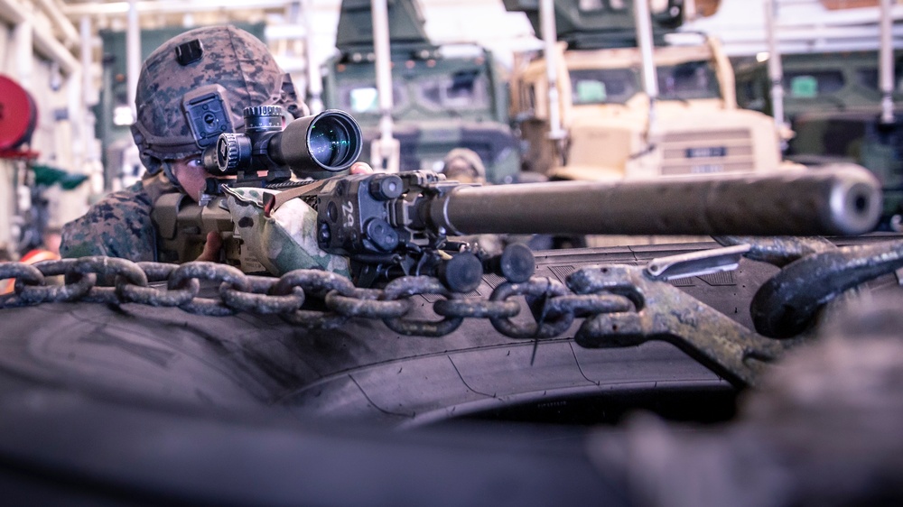 Scout Sniper Platoon Dry-Fire practice