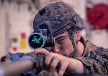 Scout Sniper Platoon Dry-Fire practice