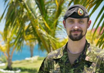 Canadian Intelligence Officer mentors Caribbean partners on TRADEWINDS 2019