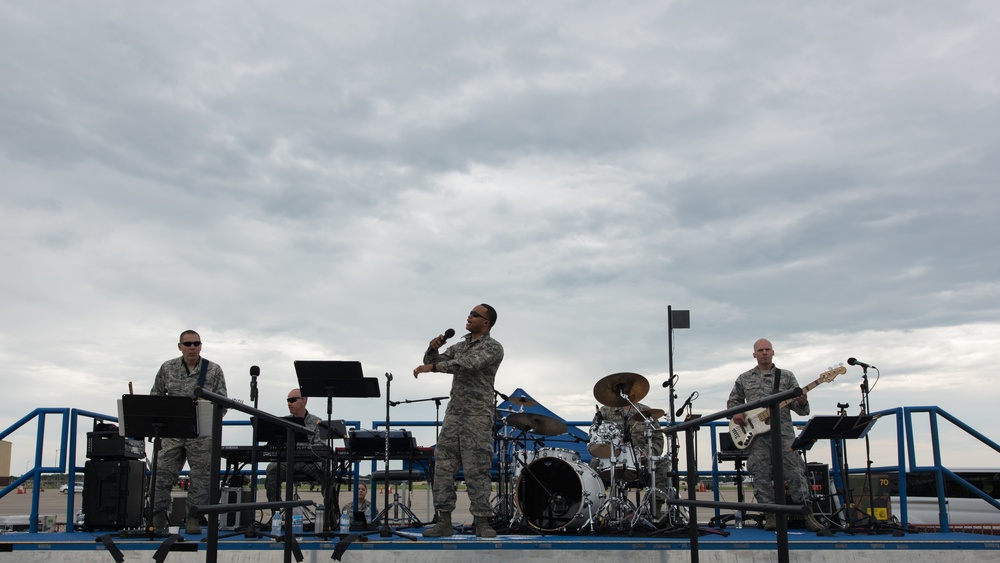 USAF Heartland of America Band performs at Wings Over Whiteman 2019