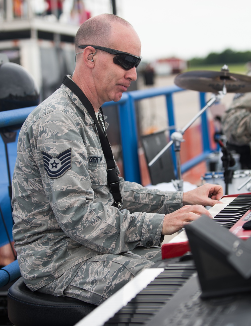 USAF Heartland of America Band performs at Wings Over Whiteman 2019