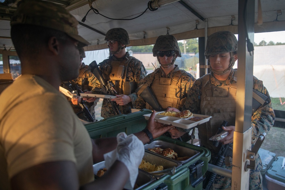 2nd Transportation Support Battalion Hikes during Resolute Sun