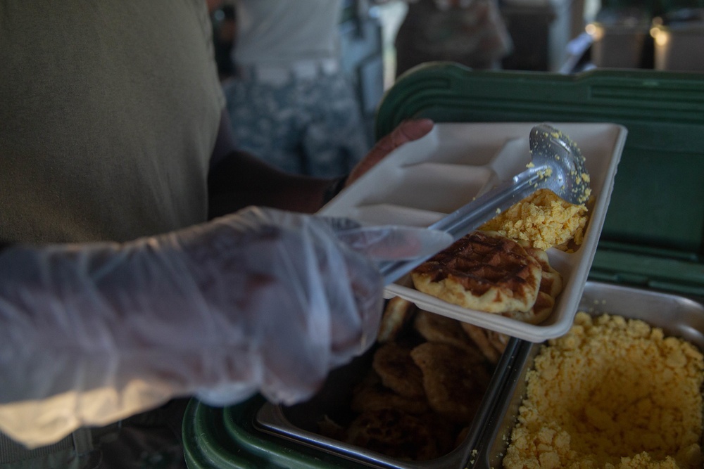 2nd Transportation Support Battalion Hikes during Resolute Sun