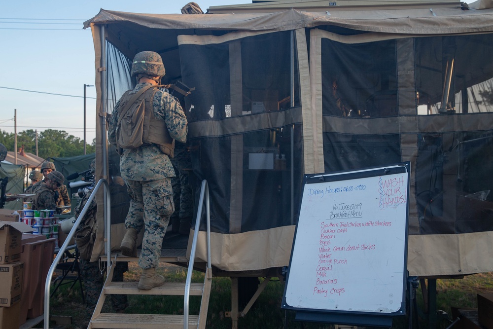 2nd Transportation Support Battalion Hikes during Resolute Sun