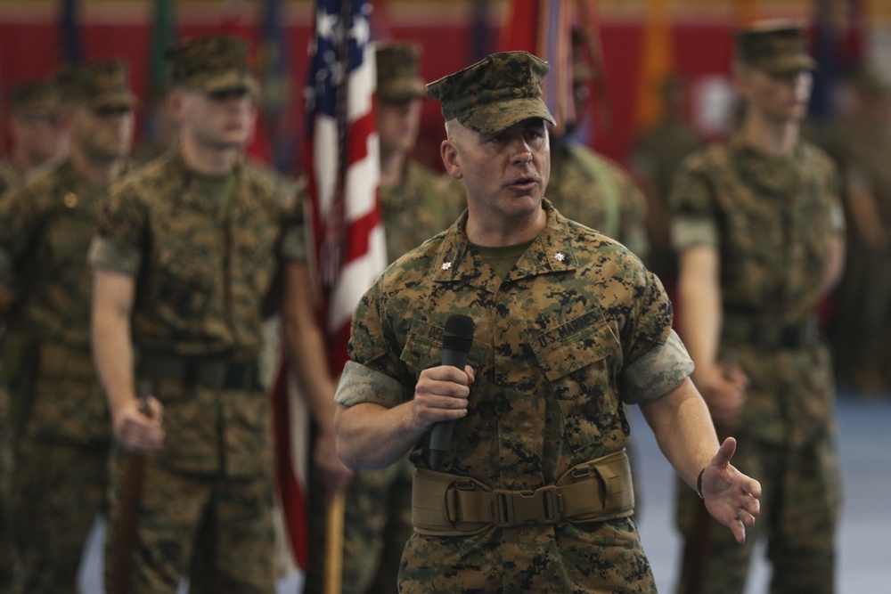 3rd Intelligence Battalion change of command ceremony