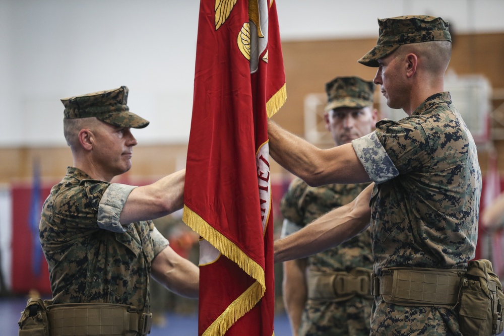 3rd Intelligence Battalion change of command ceremony