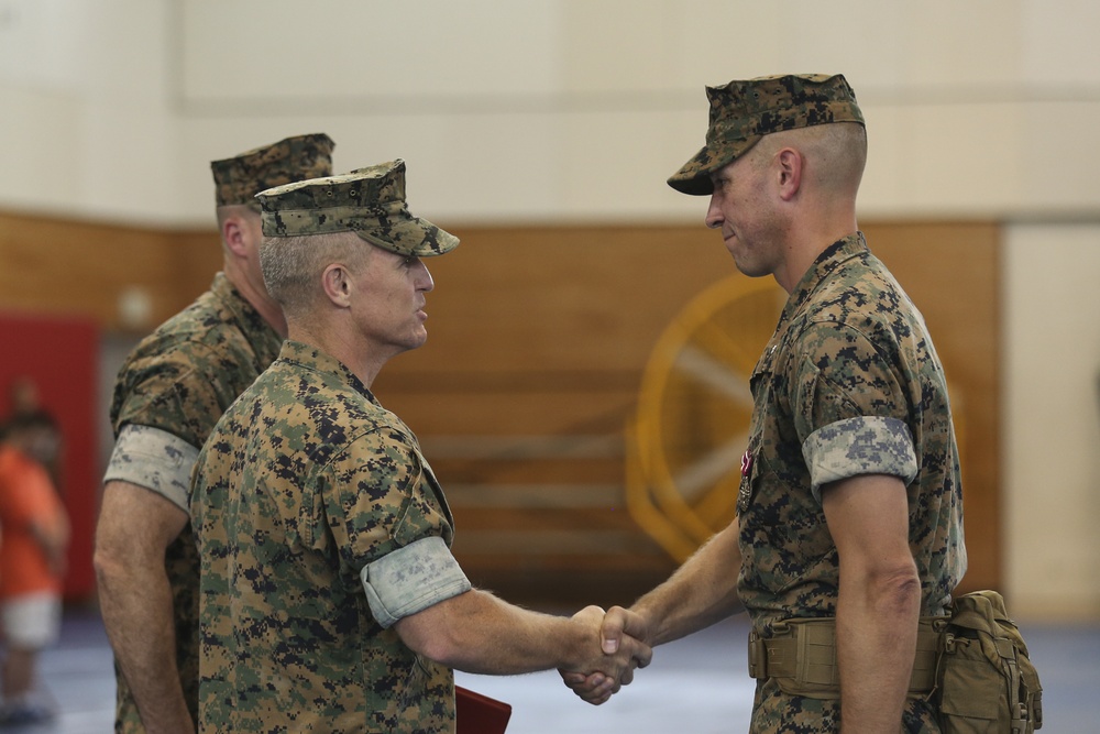 3rd Intelligence Battalion change of command ceremony