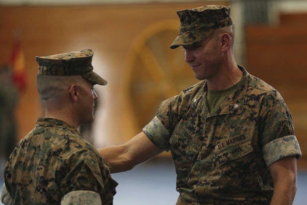 3rd Intelligence Battalion change of command ceremony