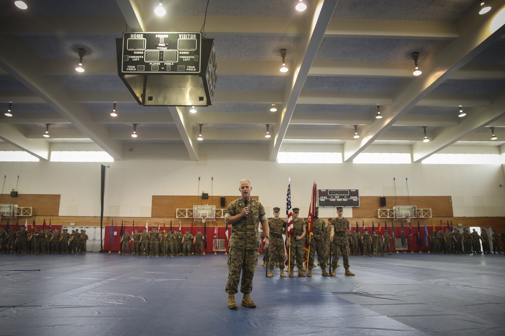 3rd Intelligence Battalion change of command ceremony