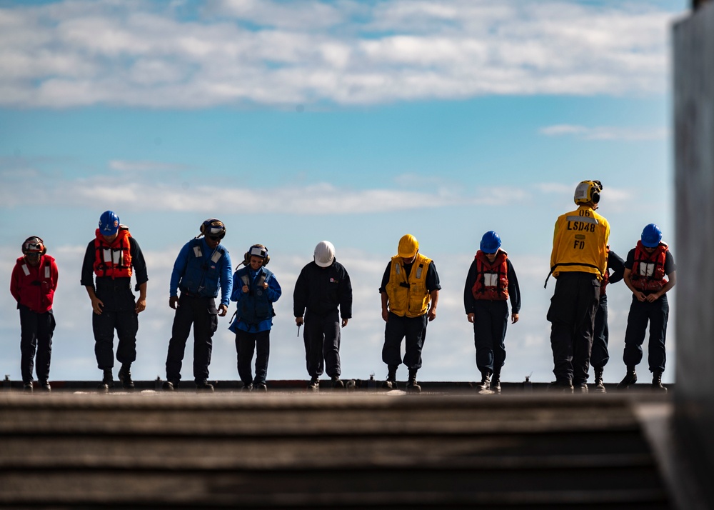 RAS w/ USS Wasp and USNS Rappahannock