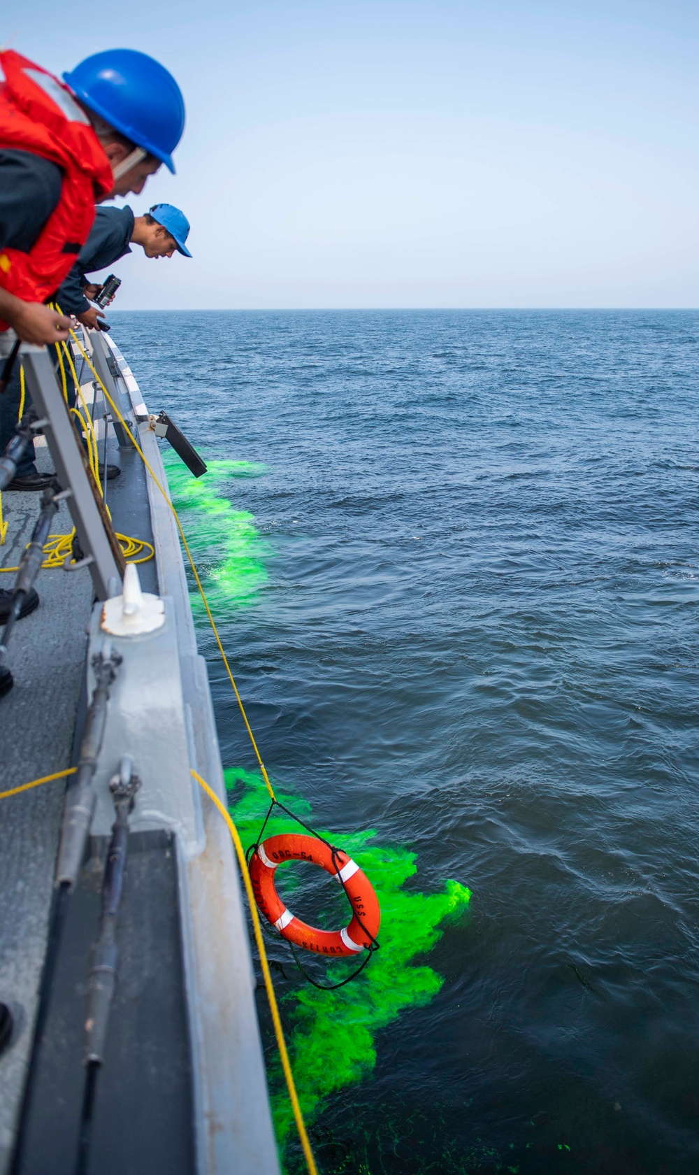 DVIDS - Images - USS Curtis Wilbur Conducts Man Overboard Drill [Image ...