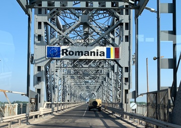 Cross-country convoy; Army Reserve Soldiers trek 582 miles across Europe for Operation Saber Guardian 19