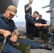 USS Antietam Weapons Training