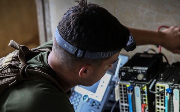 Okinawa Communications Marines prepares for future humanitarian assistance