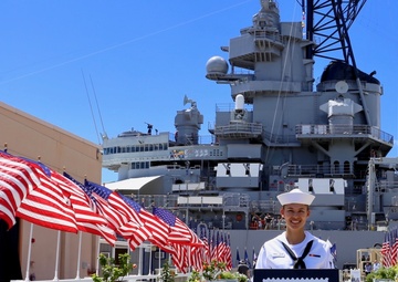 USS Missouri Commemorative Forever Stamp Dedication Ceremony