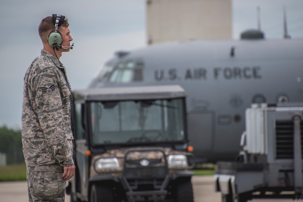 179th Airlift Wing Airmen Conduct Engine Maintenance