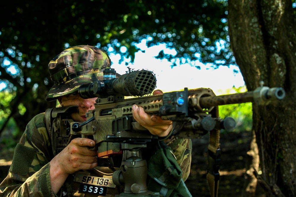 Royal Netherlands Army “Stormtroopers” Holding Position