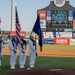 NMETLC Deputy Commander Throws out First Pitch