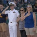 NMETLC Deputy Commander Throws out First Pitch