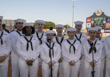 NMETLC, NMTSC, NIOC Take Center Stage for Minor-League Baseball Pregame Activities