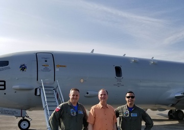 Patrol Squadron FIVE Conducts Flight with Distinguished Visitors Aboard