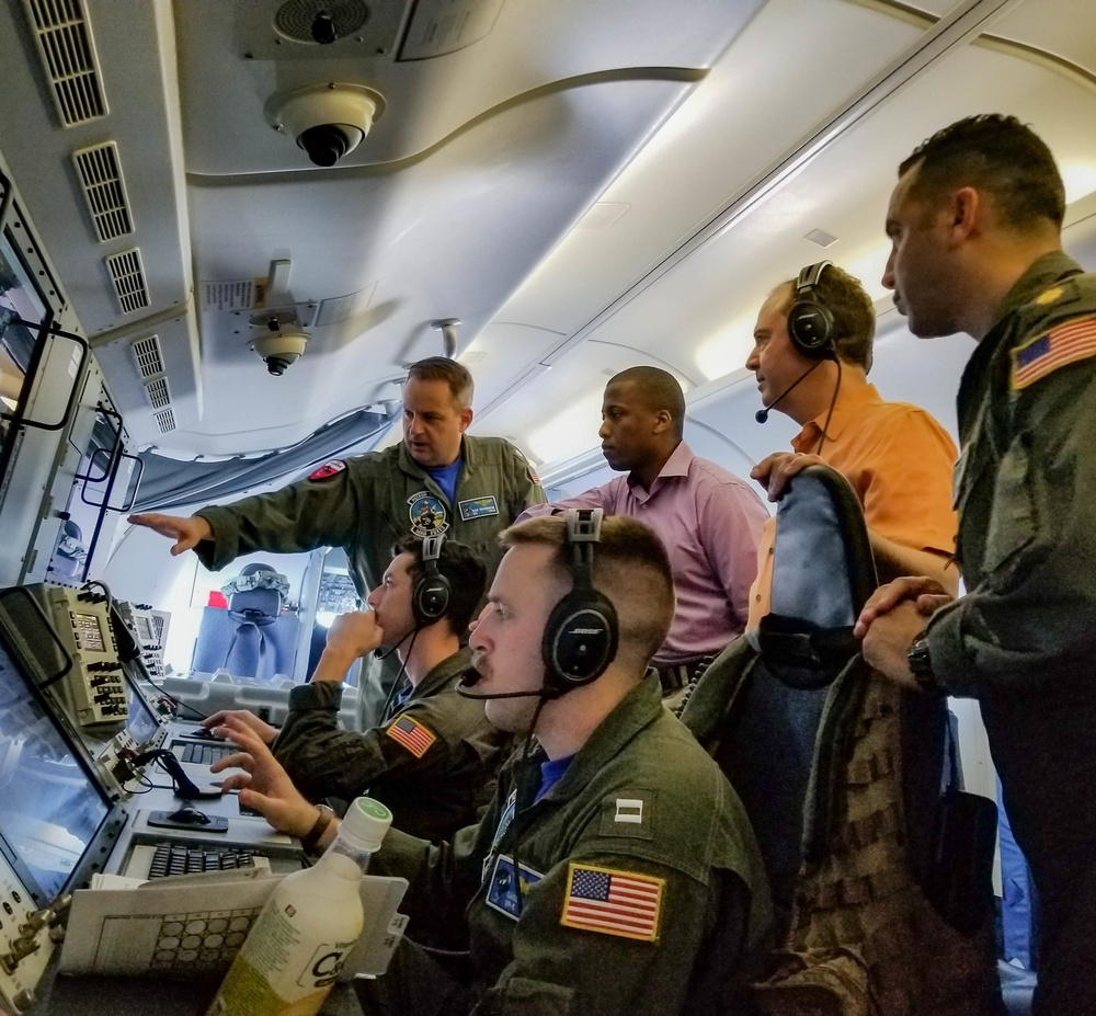 Patrol Squadron FIVE Conducts Flight with Distinguished Visitors Aboard