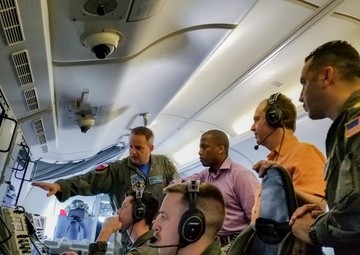 Patrol Squadron FIVE Conducts Flight with Distinguished Visitors Aboard