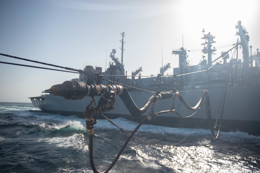 USS Leyte Gulf Goes Underway for Deployment